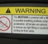 Funny Links - Warning to All Mustang Riders