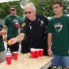 Funny Links - Cop Plays Beer Pong