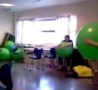 Funny Links - Exercise Ball Chick FAIL!