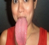 Weird Funny Pictures - Big Tongue