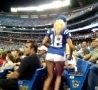 Funny Links - Cute Colts Fan Cheers For Wrong Team