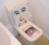 Funny Links - Painted Toilet
