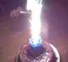 Cool Links - Awesome Fiery Birthday Candle