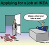 Cool Pictures - Applying for a Job at IKEA