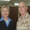 Political Pictures - Soldier Owns Hillary