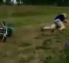Funny Links - Chick Eats Dirt On Pocketbike Faceplant