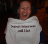 Funny Pictures - Nobody Listens-Funny T Shirt