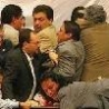 Political Pictures - Crazy Parliament Brawl