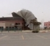 Cool Links - Wind Blows Roof Off on Live TV 