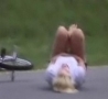 Funny Links - Blonde Chick Bicycle Fall 