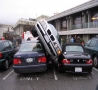 Funny Pictures - BMW Parking Accident