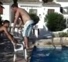 Funny Links - Garden Chair Pool Dive Fail