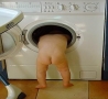 Funny Kids - Naked Baby Laundry