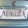 Cool Links - Metallica License Plate