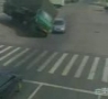 WTF Links - Scary Truck Runs Over Small Car
