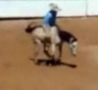 Funny Links - Cowboy Nailed by Bucking Bronco