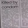 Funny Links - Killed By A Condom