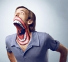 Cool Pictures - Giant Mouth Body Art
