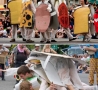 Funny Pictures - Human Sandwich