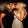 Funny Pictures - Pam Anderson Kisses Lohan