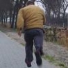 Funny Pictures - Running From Camera