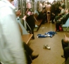 Funny Pictures - Subway Streaker