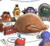 Funny Pictures - Thanksgiving Day Feast