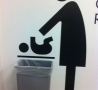 Funny Pictures - Trash Can For Babies